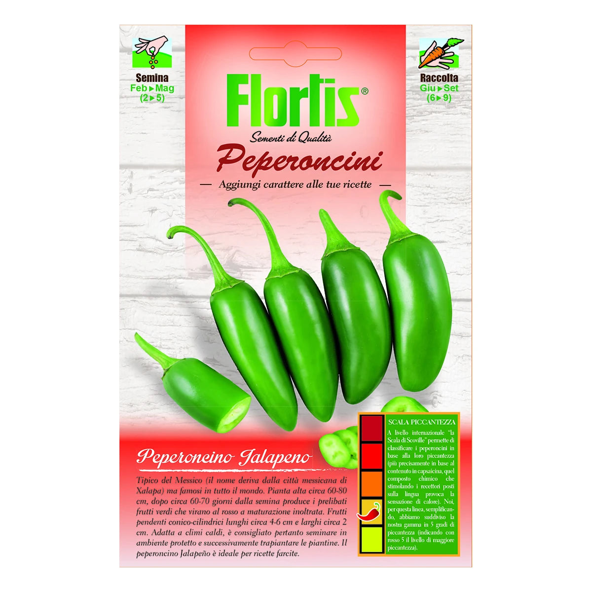 FLORTIS | PEPERONCINO JALAPENO